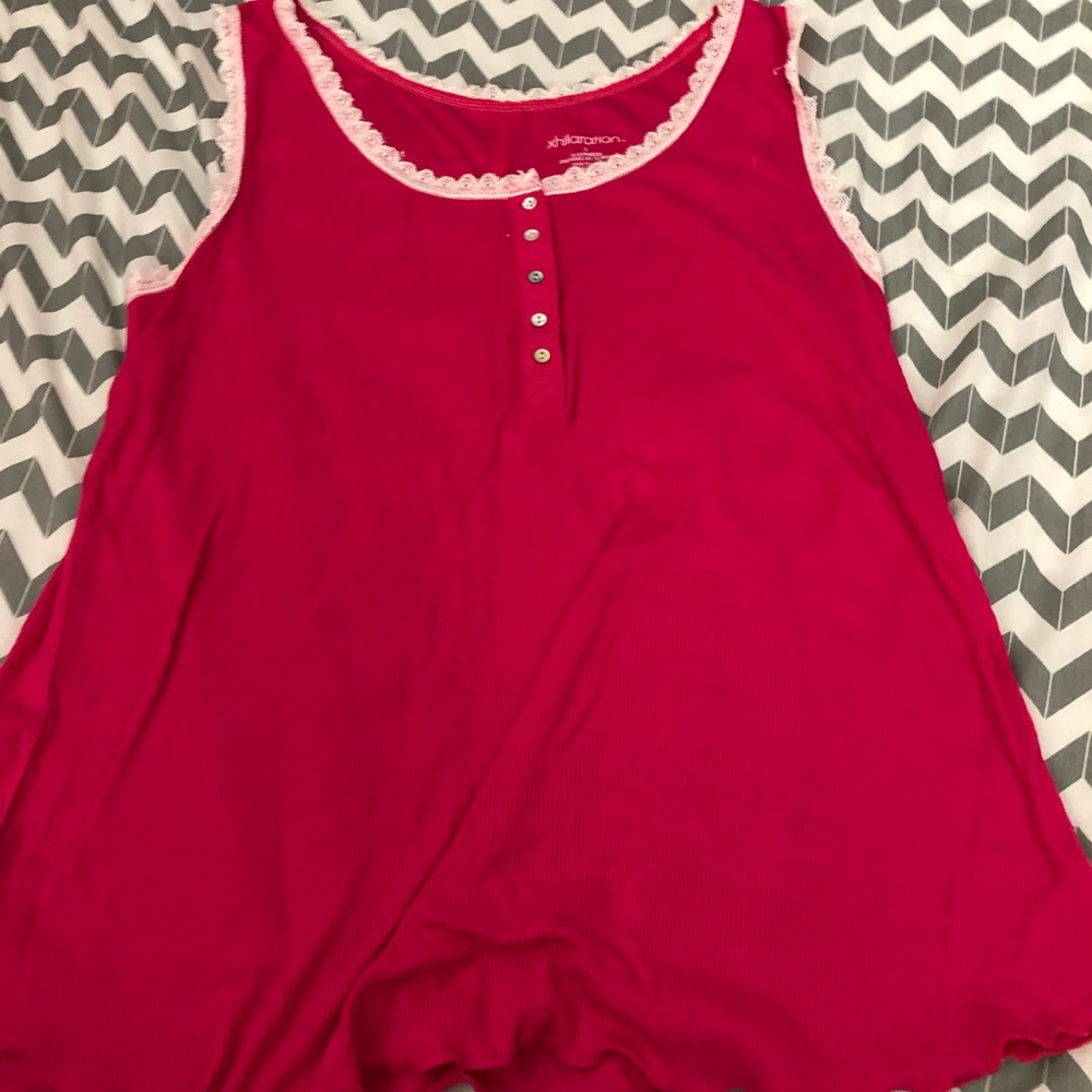 Pink sleep shirt